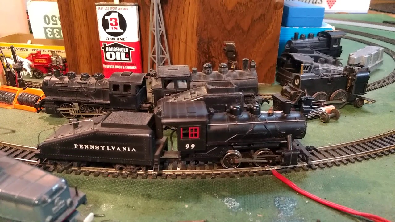 StLoG Railroad Model Train Tyco 1963 HO 040 Steam Switcher PRR