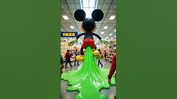 🛋️100 Mickey Mouses at IKEA