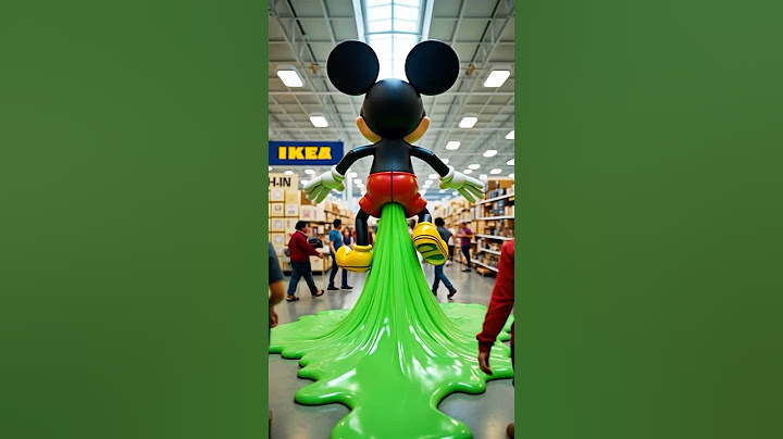 🛋️100 Mickey Mouses at IKEA