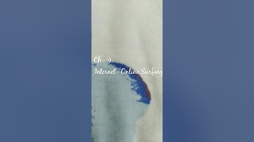 Computer chapter 9 Internet- online surfing