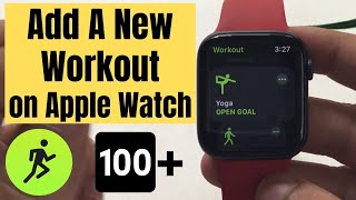 How to add a New Workout on Apple Watch Workout App: (Dance, Cooldown, Core Training) screenshot 4