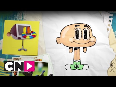 How To Draw Darwin From The Amazing World Of Gumball | Imagination Studios |  Cartoon Network