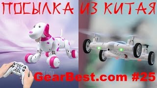 Посылка из Китая+мини обзор(GearBest.com #25(Квадромашинка и Умная собачка)). Посылка из Китая+мини обзор(GearBest.com #25(Квадромашинка и Умная собачка)).