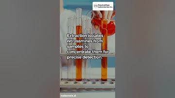 Step by step nitrosamine testing workflow
