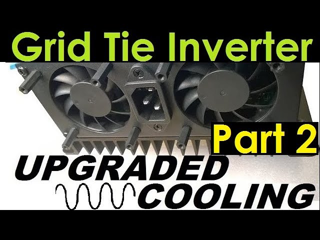 Appel til at være attraktiv Ledsager dække over Upgraded Auxiliary Cooling for Solar Inverter - Install Extra Boost Fans in  Solar Equipment Part 2 - YouTube