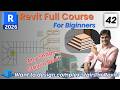 #42 Revit 2026 Tutorial for Beginner | Sketch-Based Stair in Revit from CAD | Create Any Shape Stair