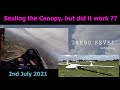 Sealing the canopy in my Std Cirrus Glider - Did it work? Plus a test flight with the OpenVario