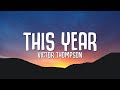 1 Hour |  Victor Thompson - THIS YEAR (Blessing) LYRICS ft. Ehis D Greatest  | Trending Song 2023