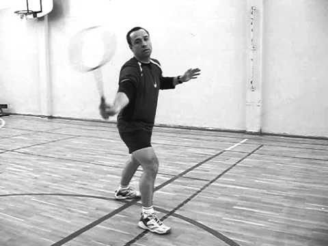  Badminton  Lift  forhend udarac YouTube