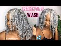 HOW TO CLAY WASH NATURAL HAIR WITH KAOLIN CLAY | HAIR DETOX