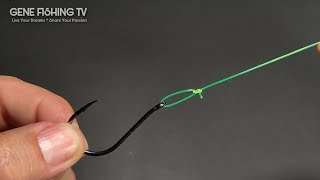 The Easiest Knot and Reliable Fishing Knot by Gene Fishing TV 5,542 views 6 months ago 2 minutes, 51 seconds