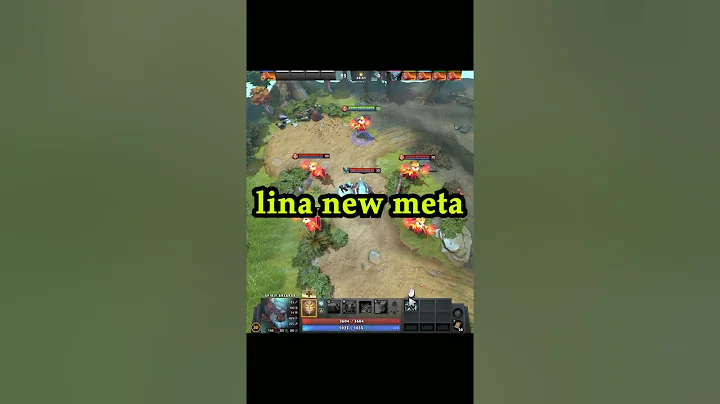 lina new meta (patch 7.39)     #dota2 #moba #game