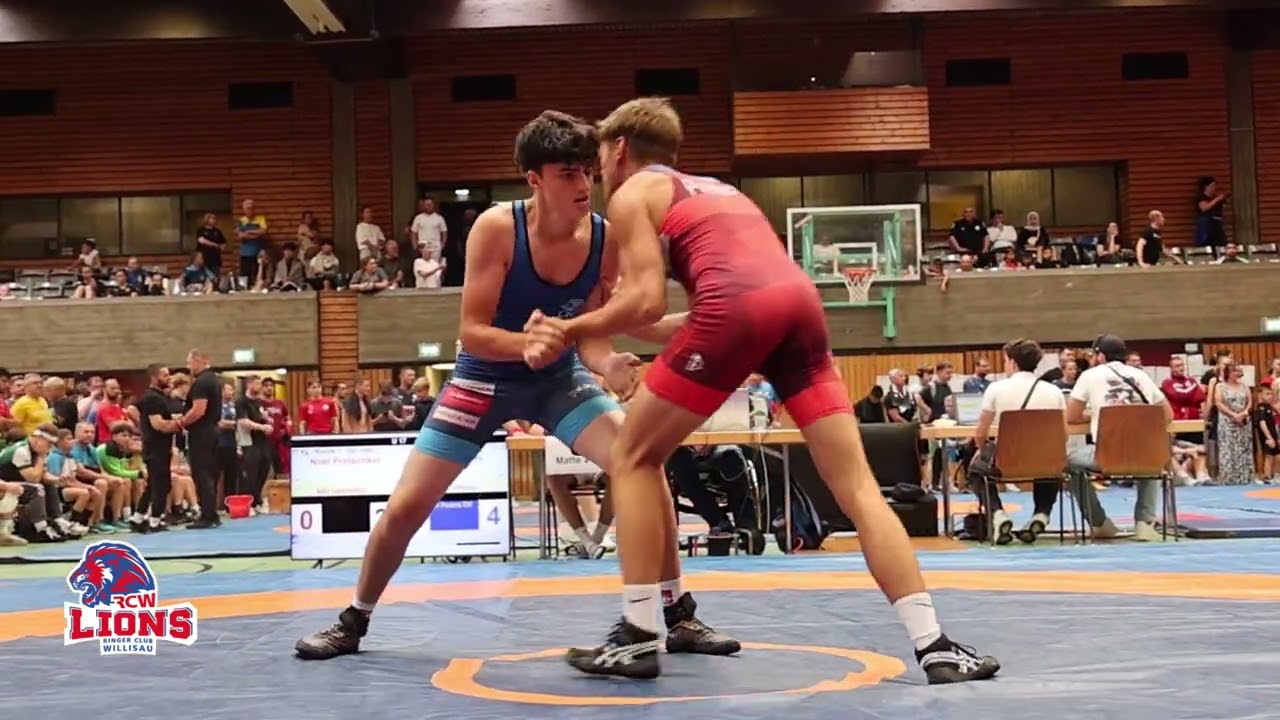 Noel Pretschker (ASV Ladenburg) - Fabian Meier (RLZ Willisau ) - 30 Römercup Ladenburg