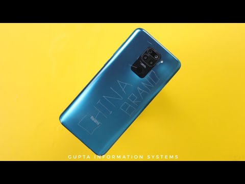 Redmi Note 9 Durability Test  SCRATCH WATER BEND DROP  Gupta Information Systems