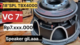 SPEAKER TERBARU SPL AUDIO TBX4000 VC 7
