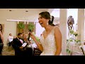 Bride Sings to her Groom