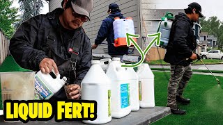Spring Mollycoddle Mix Liquid Fertilizers Backpack Sprayers 