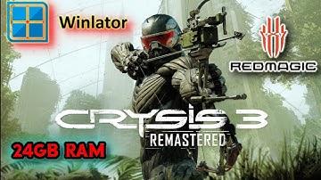 𝐖𝐢𝐧𝐥𝐚𝐭𝐨𝐫 10.0 / 24gb Ram - Snapdragon 8 Elite - RedMagic 10 Pro PLUS  (Crysis 3 Remastered)