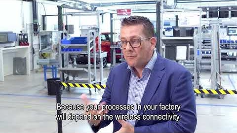 T-Systems CTO Martin van der Pol about the factory of the future with 5G