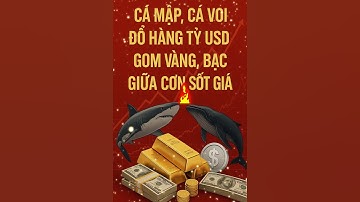 Cá Mập, Cá Voi Đổ Hàng Tỷ USD Gom Vàng, Bạc Giữa Cơn Sốt Giá #thaydoicuocdoi #baihocthanhcong