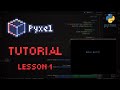 What is pyxel  pyxel tutorial  1  hello world