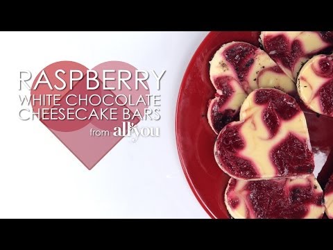 Raspberry-White Chocolate Cheesecake Bars