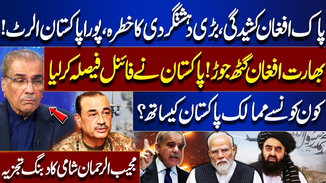 Pak-Afghan Tensions Rise | High Alert in Pakistan | India-Afghanistan Nexus? | Nuqta Nazar