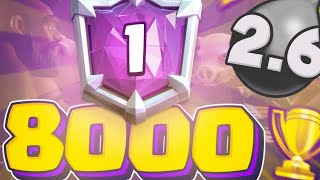 HOG 2.6 PUSH TO 8000 TROPHIES