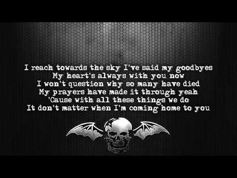 Avenged Sevenfold - Gunslinger [Lyrics on screen] [Full HD]