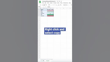 It’s so easy to flip rows to columns (Google Sheets) #shorts