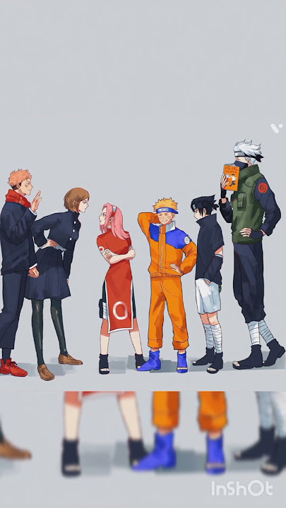 Naruto x jujutsu kaisen #animeedit
