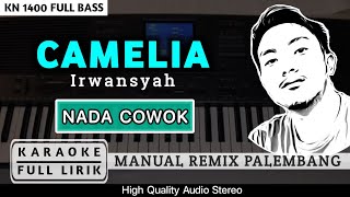 CAMELIA_IRWANSYAH [COWOK] VERSI REMIX PALEMBANG | KARAOKE FULL LIRIK