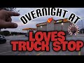 Love's Truck Stop Overnight in A Campervan image