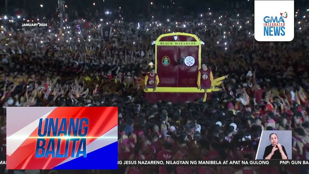 Ilang bahagi ng andas ng Jesus Nazareno, binago ngayong Nazareno 2026 | Unang Balita
