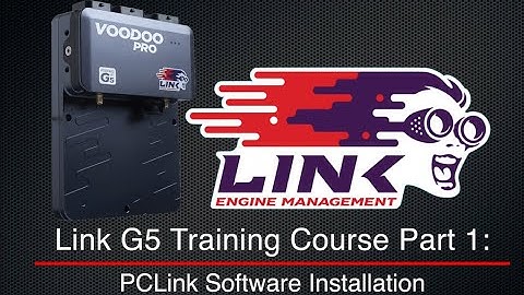 Link G5 Training Course Part 1: PCLink Software Installation | Evans Performance Academy