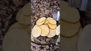 How to make Salt & Vinegar chips from scratch #shorts Homemade Salt And Vinegar Chips