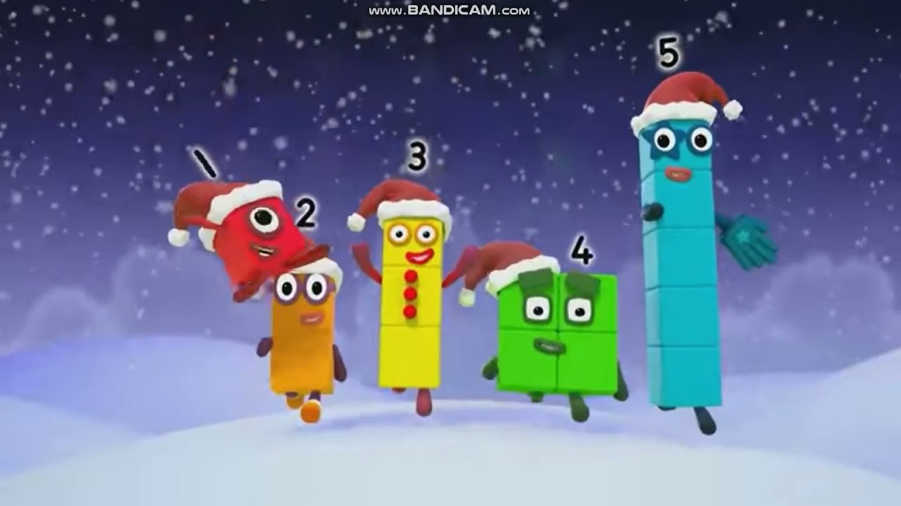 Late Christmas Specialnumberblocks Christmas Intro In 3 Effects Youtube