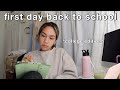 my first day of school 2020 college vlog