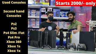 Used Consoles Vlog ⚡⚡ Second hand consoles , Best cheap Prices 😍😍