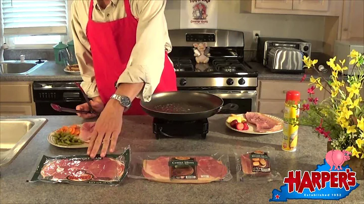 Cooking Country Ham in a Skillet