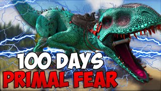 I Spent 100 Days in ARK Primal Fear...Here's what happened