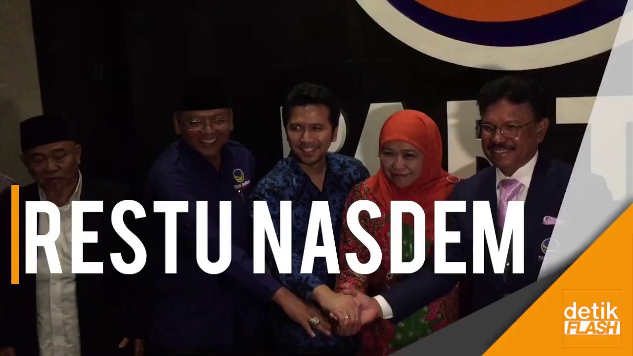 NasDem Patenkan Dukungan Khofifah Emil Maju Di Jatim YouTube