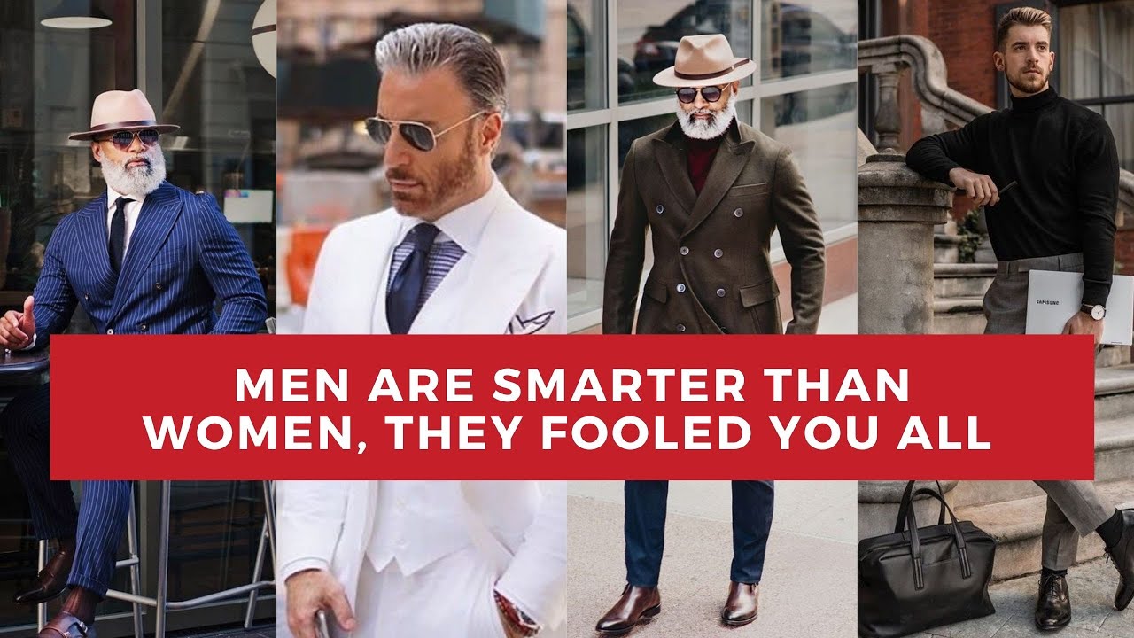 Men are smarter than women, they fooled you all. - YouTube
