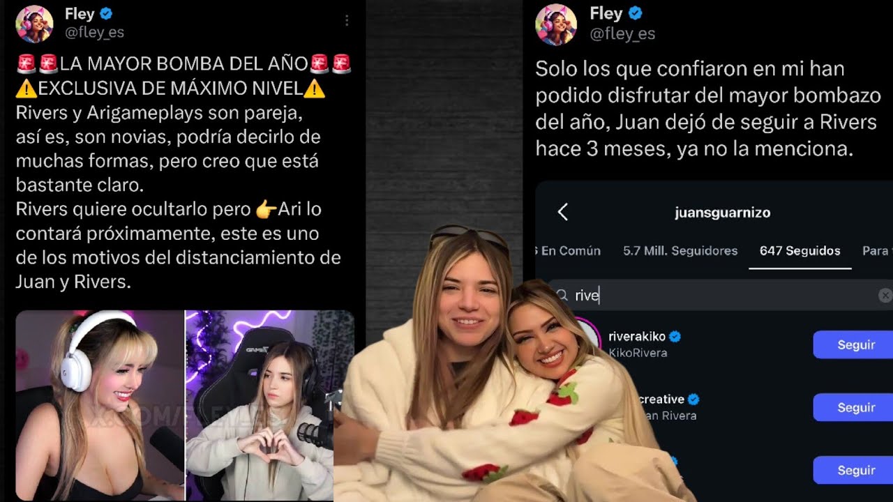 Ari And Rivers ARI GAMEPLAYS y RIVERS SON PAREJA y es la RAZÓN por la q JUANSGUARNIZO ...