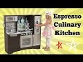 NEW! KidKraft Culinary Play Kitchen Espresso | Imaginative Play