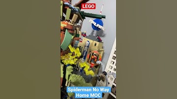 Lego Spider Man No Way Home MOC Final Battle at the Statue of Liberty/Hombre Araña Sin Camino a Casa