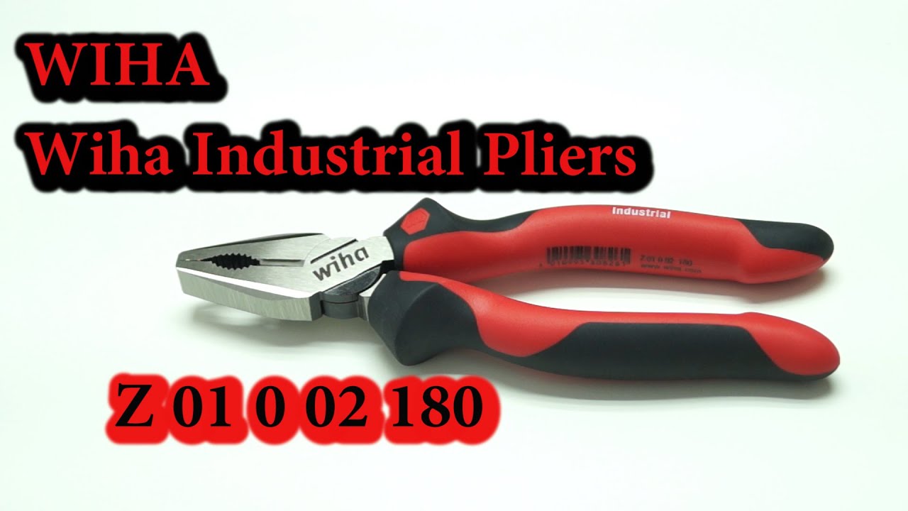 Wiha Alicates universales Professional electric con DynamicJoint® y OptiGrip con filo de corte extralargo 200 mm, 8 (26711