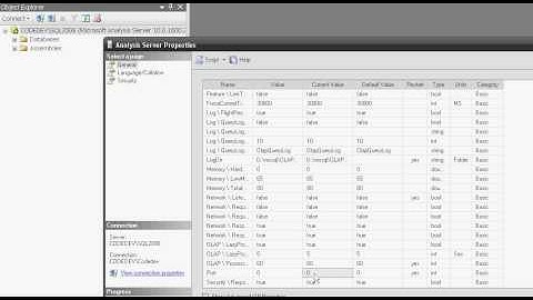 Changing The The Listened To Port in SSAS