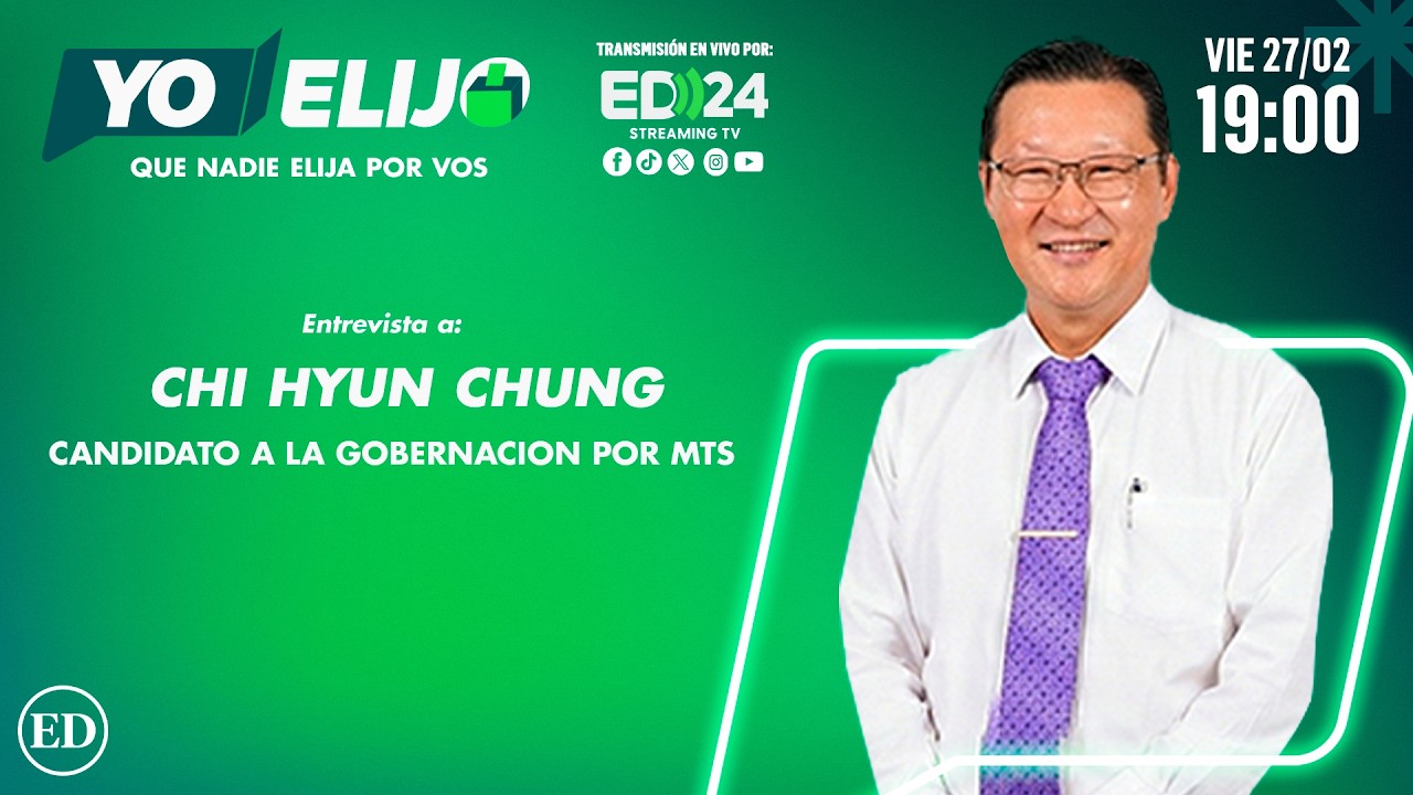 #YoElijoVIVO | “Entrevista a Chi Hyun Chung, candidato a la Gobernación por MTS.” 🗳️