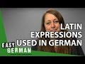 Latin expressions used in German - German Basic Phrases (25)